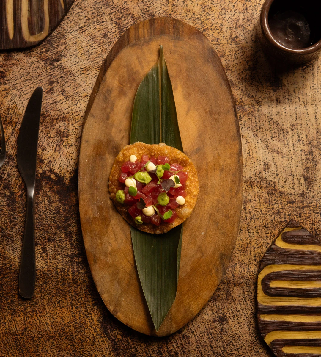 Crispy Mexican-Korean Bluefin Tuna